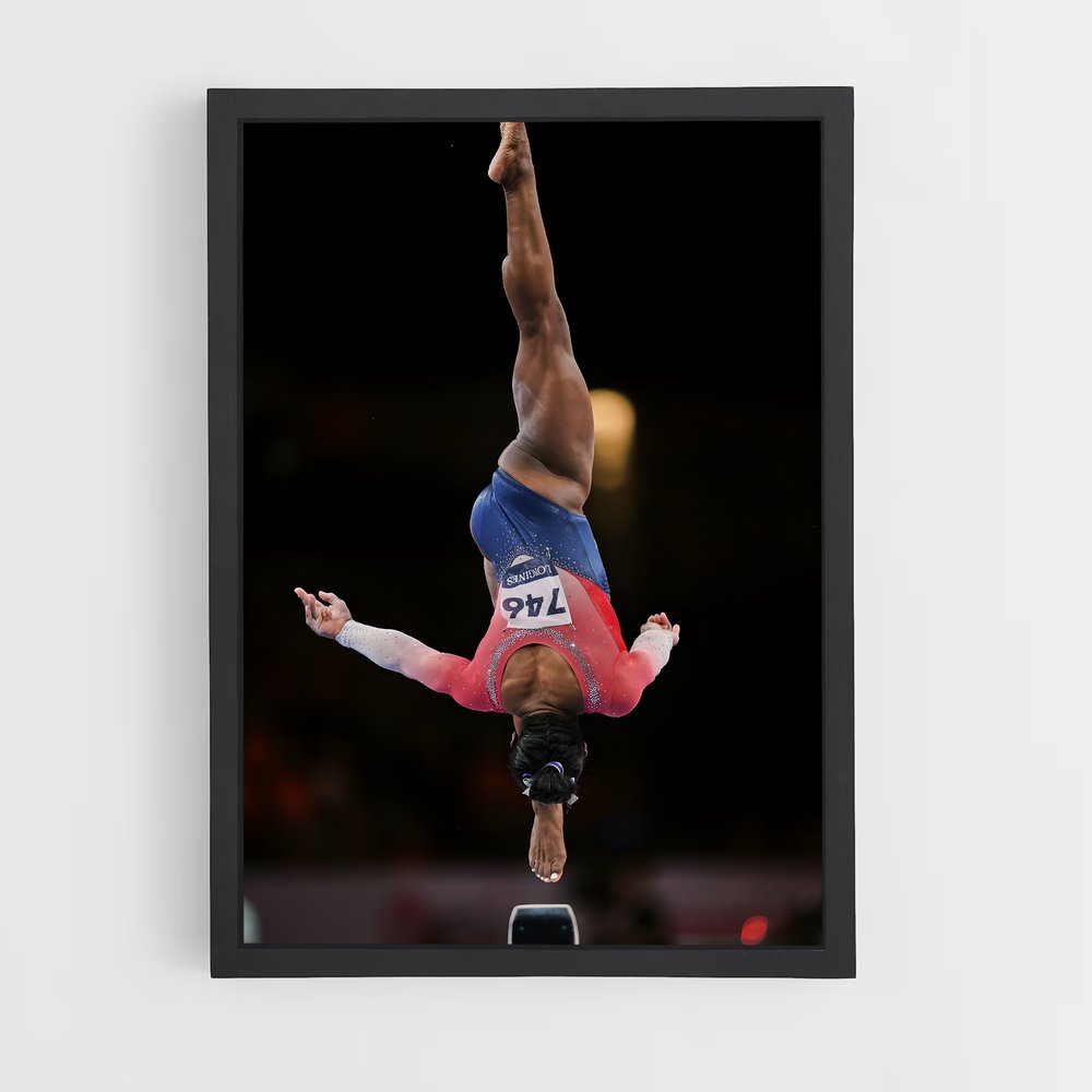 Poster Simone biles acharnés (vue 2)